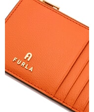 FURLA CAMELIA Flat leather wallet paprika - Women’s Wallets - 3