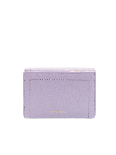 CAMPIONARIO - TALEA Medium hammered leather wallet lav./lav. - Women&rsquo;s Wallets