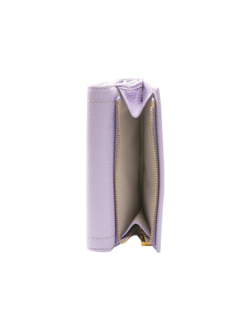 CAMPIONARIO - TALEA Medium hammered leather wallet lav./lav. - Women&rsquo;s Wallets