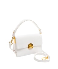 COCCINELLE BINXIE Textured leather mini bag brilliant white - Women’s Bags - 2