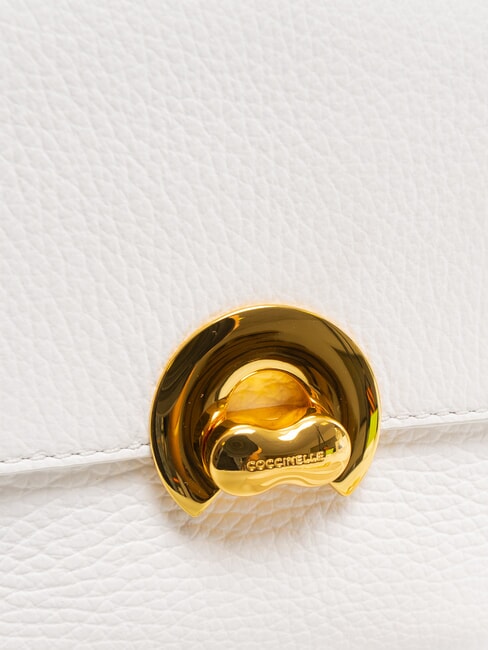 BINXIE Textured leather mini bag brilliant white - Women’s Bags