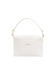 COCCINELLE BINXIE Textured leather mini bag brilliant white - Women’s Bags - 4