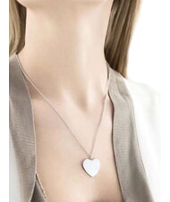 GUESS HEARTBEAT Flat heart necklace - Necklaces