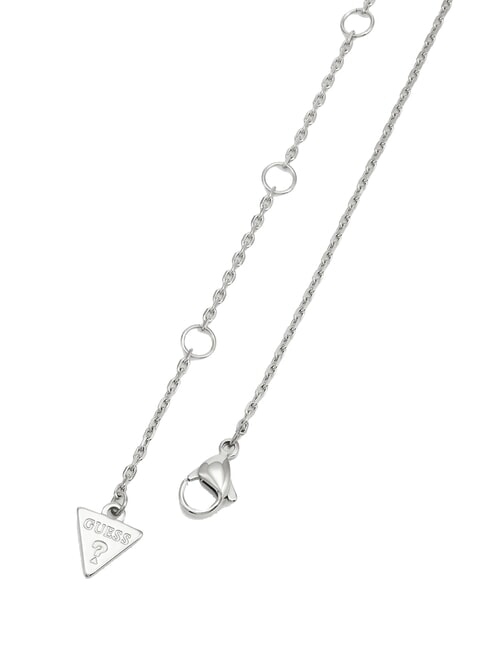 ENDLESS DREAM Infinity Charm Necklace with Zirconia SILVER - Necklaces
