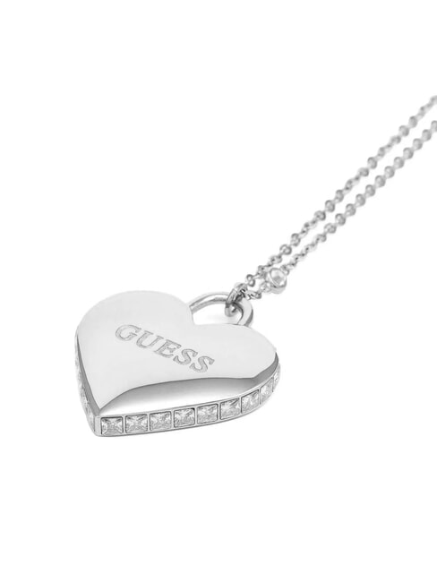 FALLING IN LOVE Heart necklace SILVER - Necklaces