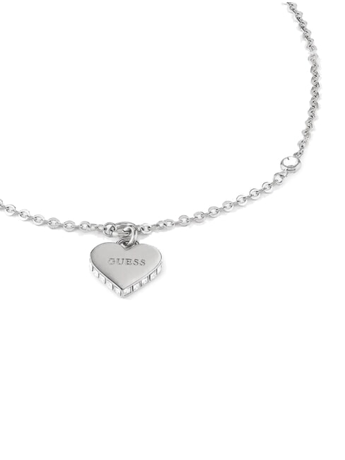 FALLING IN LOVE Heart necklace SILVER - Necklaces