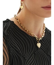 GUESS FALLING IN LOVE Chain necklace with heart - Necklaces
