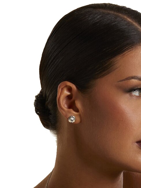 ROLLING HEARTS Earrings with heart set yellow gold - Earrings