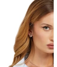 GUESS CIRCLE LIGHTS Earrings SILVER - Earrings - 3