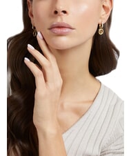 GUESS 4G LOOP 4G Logo Charm Earrings - Earrings