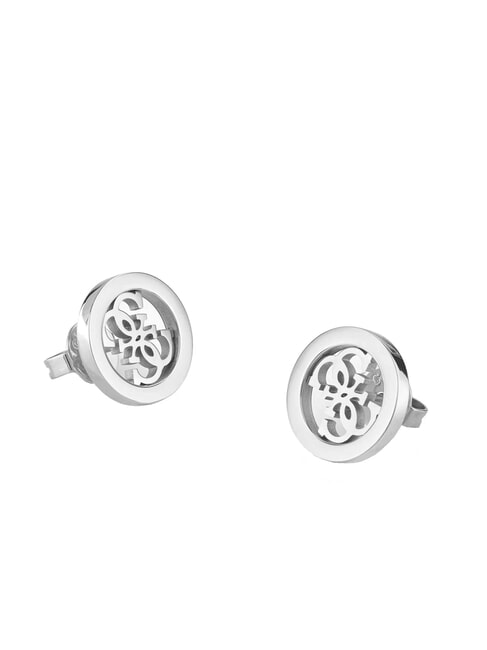 STUDS PARTY 4G Logo Ear Stud Earrings SILVER - Earrings