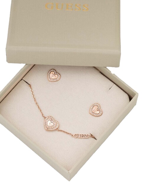 AMAMI GIFT BOX Bracelet + earrings ROSE GOLD - Earrings