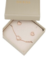 GUESS AMAMI GIFT BOX Bracelet + earrings ROSE GOLD - Earrings - 2