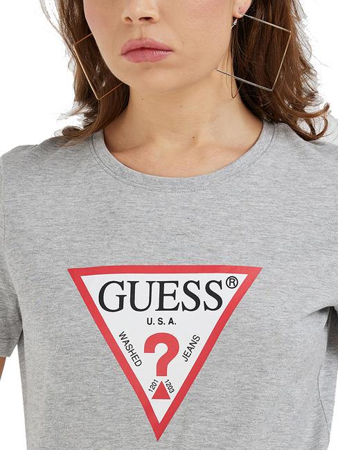 ORIGINAL LOGO Logo T-Shirt light melange gray m - T-shirt