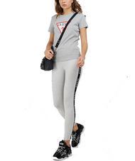 GUESS ORIGINAL LOGO Logo T-Shirt light melange gray m - T-shirt - 3