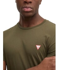 GUESS CORE Cotton T-Shirt olive morning - T-shirt - 3
