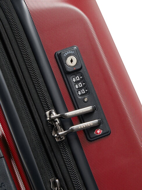 PROMENADE HARD 2.0 Expandable carry-on trolley burgundy - Hand luggage