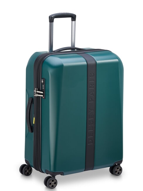 PROMENADE HARD 2.0 Medium Expandable Trolley iguana - Rigid Trolley Cases