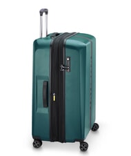 DELSEY PROMENADE HARD 2.0 Large expandable trolley iguana - Rigid Trolley Cases - 4