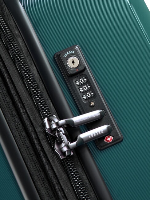 PROMENADE HARD 2.0 Large expandable trolley iguana - Rigid Trolley Cases