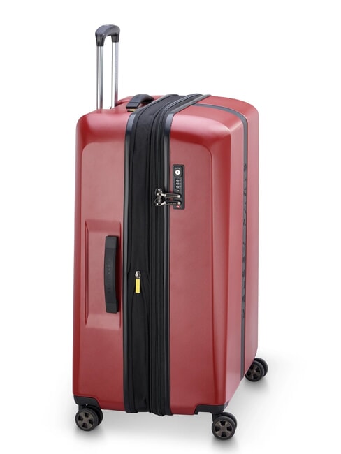 PROMENADE HARD 2.0 Large expandable trolley burgundy - Rigid Trolley Cases