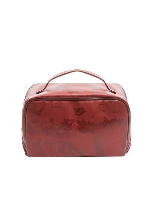 GEO Large square beauty case shiny red - Beauty Case