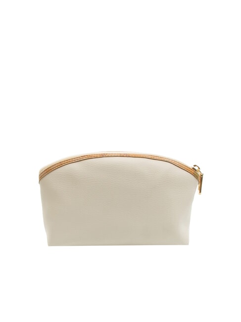 GEO Rounded beauty with logo cotton white - Beauty Case