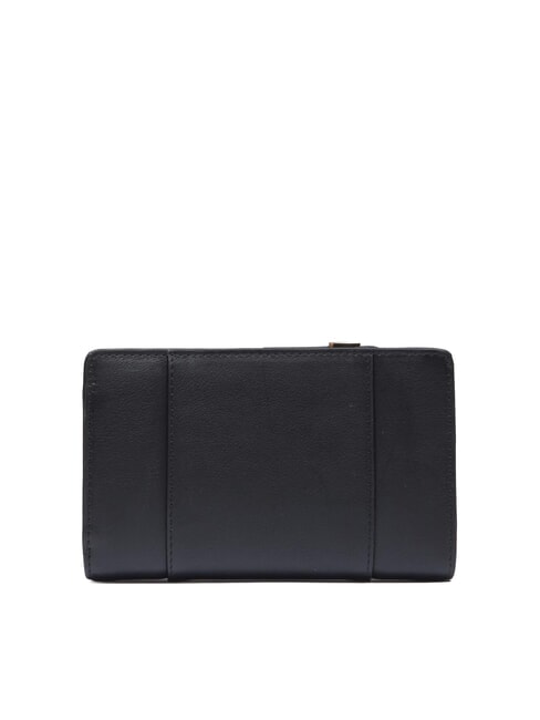 CIRCLE Medium Leather Wallet Black - Women’s Wallets