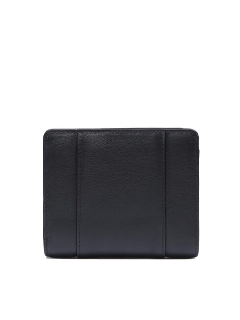 CIRCLE Compact leather wallet Black - Women’s Wallets