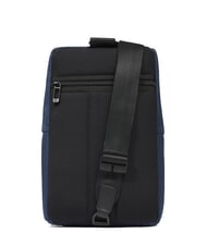 PIQUADRO S140 One-shoulder iPad backpack in recycled fabric blue - Laptop backpacks - 3
