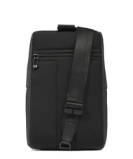 PIQUADRO S140 One-shoulder iPad backpack in recycled fabric Black - Laptop backpacks - 3