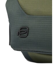 PIQUADRO S140 Recycled fabric bum bag GREEN - Hip pouches - 3