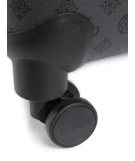 GUESS WILDER 22  Medium Trolley, Expandable dark gray - Rigid Trolley Cases - 6