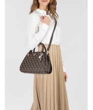 GUESS NOELLE 2 4G Handbag, with shoulder strap brown - Women’s Bags - 5