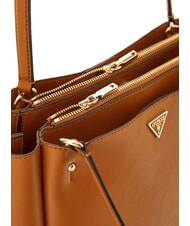 GUESS TALENT  Shoulder bag albury caramel tote bag - Women’s Bags - 3