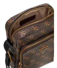GUESS MILANO Shoulder bag brown/ochre - Over-the-shoulder Bags for Men - 4