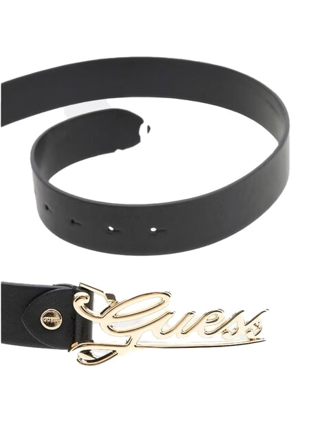 MELISANDRA  Customizable belt BLACK - Belts