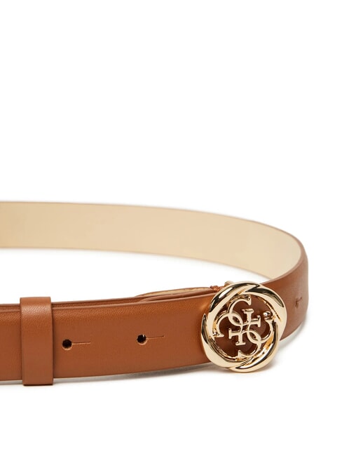 4G Customizable belt albury caramel tote bag - Belts
