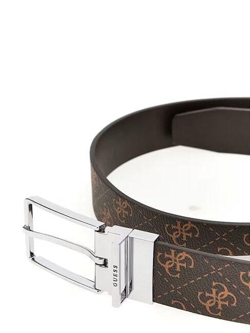 MILANO  Reversible belt brown ochre multi - Belts