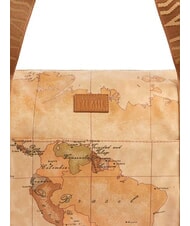 ALVIERO MARTINI PRIMA CLASSE GEO CLASSIC Weekender bag with shoulder strap NATURAL - Duffle bags - 3