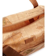 ALVIERO MARTINI PRIMA CLASSE GEO CLASSIC Weekender bag with shoulder strap NATURAL - Duffle bags - 4