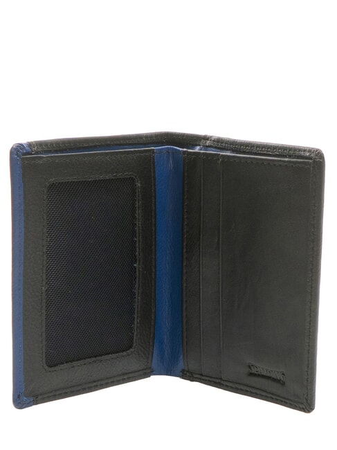 SNAP  Leather wallet black/navy - Men’s Wallets