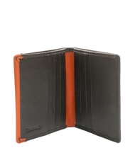 SPALDING SNAP  Men's Leather Wallet brown/orange - Men’s Wallets - 2