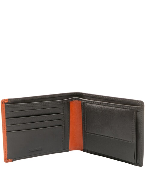 SNAP  Men's Leather Wallet brown/orange - Men’s Wallets