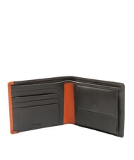 SPALDING SNAP  Men's Leather Wallet brown/orange - Men’s Wallets - 2