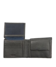 SPALDING SNAP Medium hammered leather wallet - Men’s Wallets