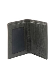 SPALDING SNAP  Hammered Leather Vertical Wallet - Men’s Wallets