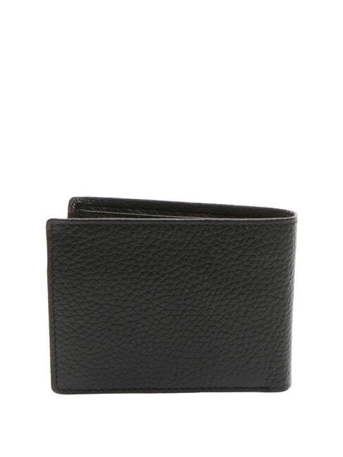 SNAP Wallet with coin purse, in leather black - Men’s Wallets