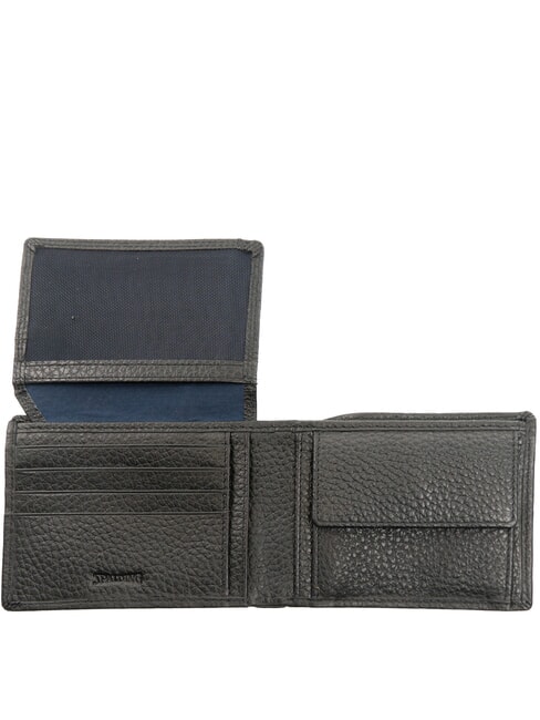 SNAP Compact leather wallet black - Men’s Wallets