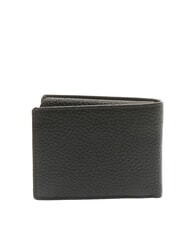 SPALDING SNAP Compact leather wallet black - Men’s Wallets - 4